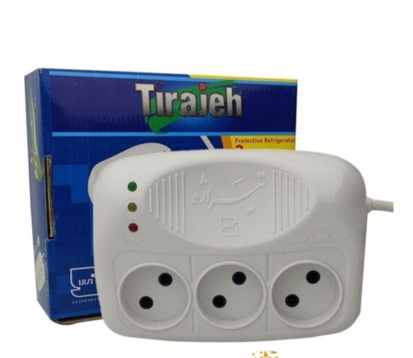 تیراژه محافظ یخچال 3 خانه ارتدار سیم 1.8 متر