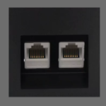 ایران برلیان پریز شبکه دو قلو میانی مشکی